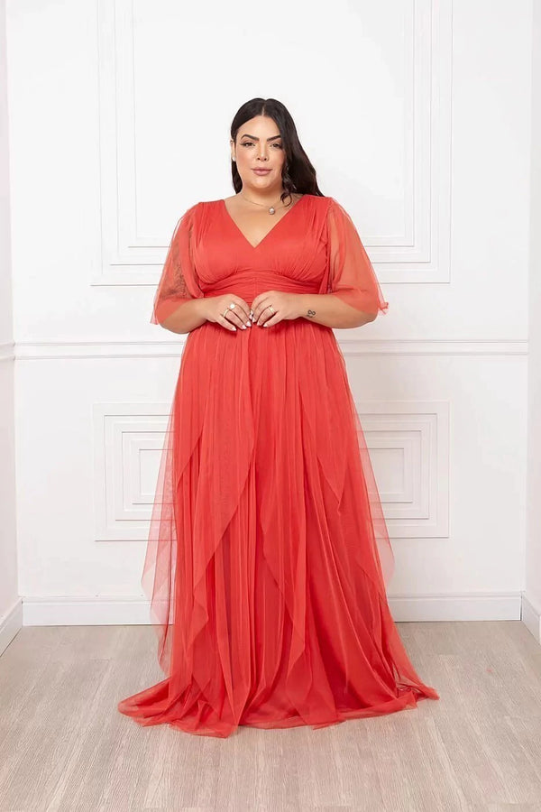 Vestido Passeio Plus size