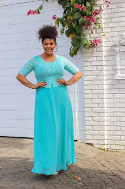 Vestido Moonlit Grace longo