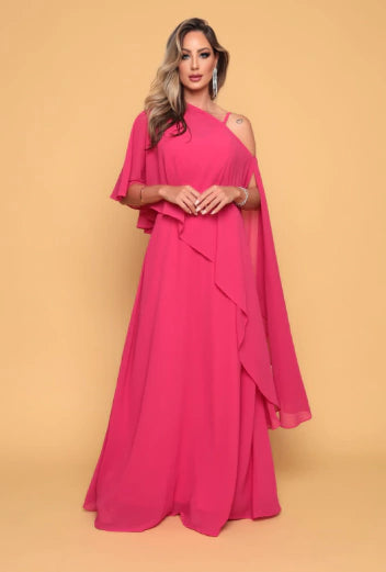 Vestido Musa chique Longo Muse Chiffon